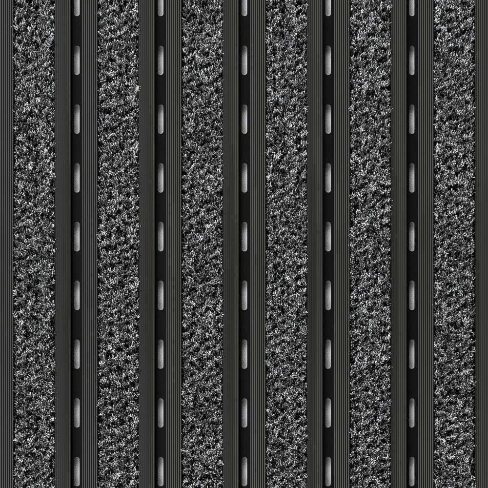 Grey Alba ECONYL® with Black Anodised Rails (Open Construction)